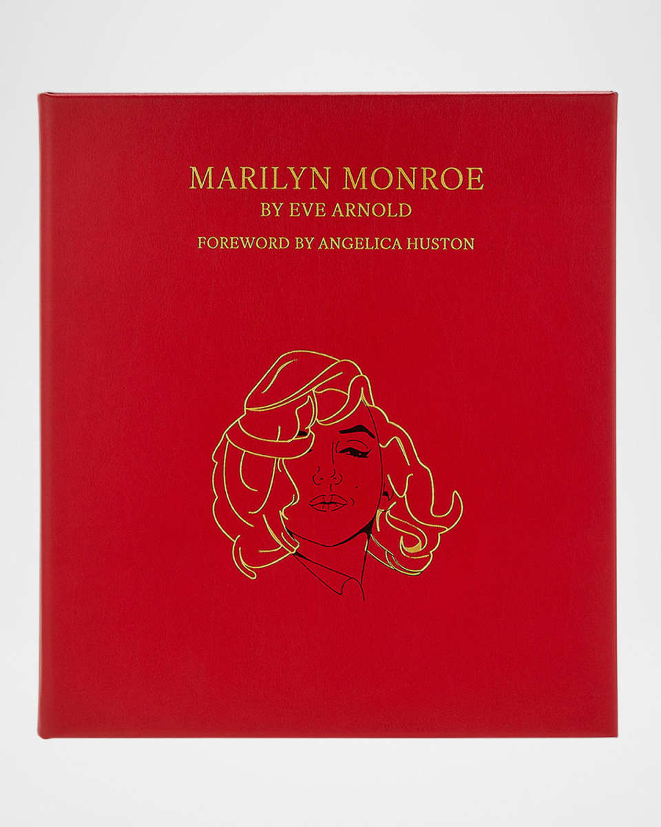 "Marilyn Monroe: An Appreciation" Leather-Bound Book by Eve Arnold